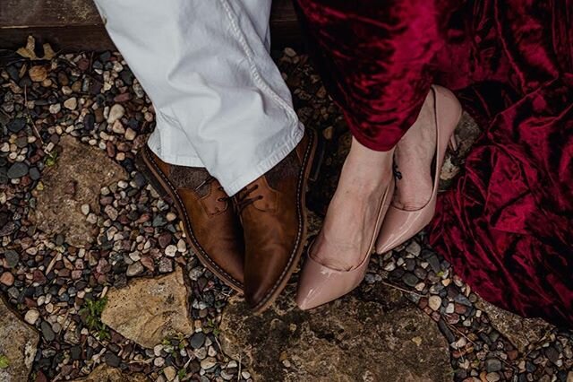 A couple of the cutest feet. Who says you need to wear white when you get married! This red dress is a stunna 
&bull;
#redweddingdress #elopementinspo #minnesotaelopement #minnesotawedding #weddinginspo #weddingdress #uniqueweddingdress